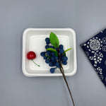 Cake Tray - Square, Disposable & Compostable, Eco-Friendly Dessert Plate