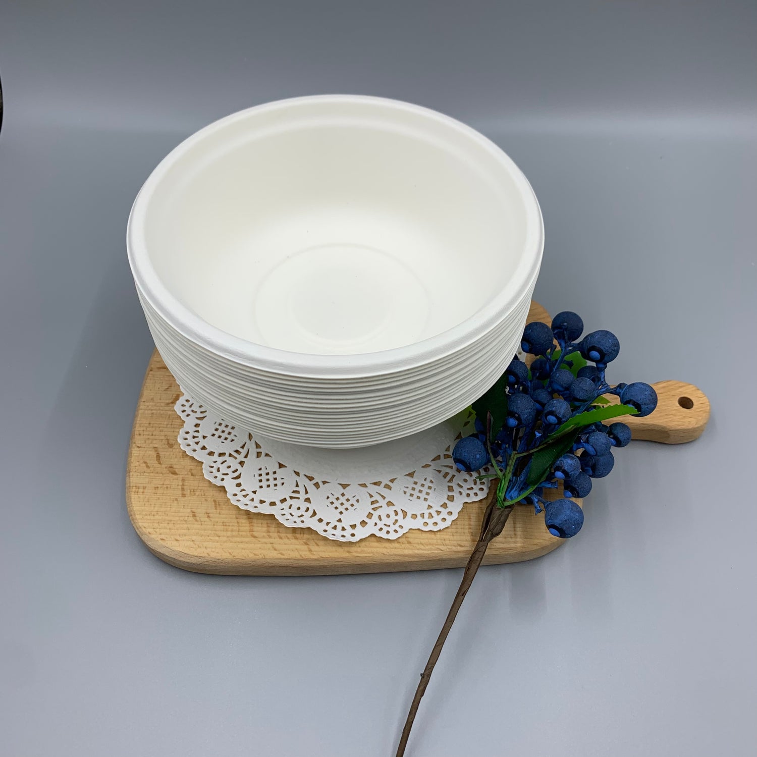 Bowl 17 oz (500 ml) - Disposable & Compostable, Eco-Friendly Food Container