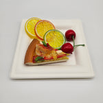 Tray Square, 10 inch - Disposable & Compostable, Eco-Friendly Serving Solution