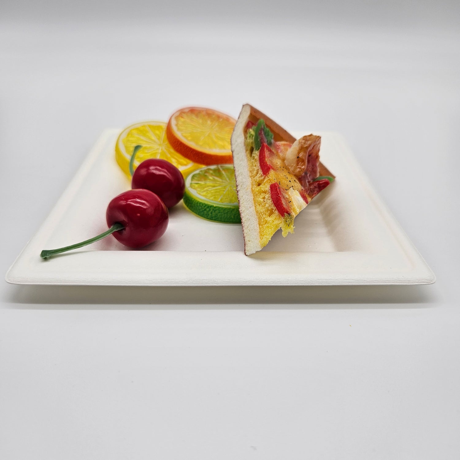 Tray Square, 10 inch - Disposable & Compostable, Eco-Friendly Serving Solution