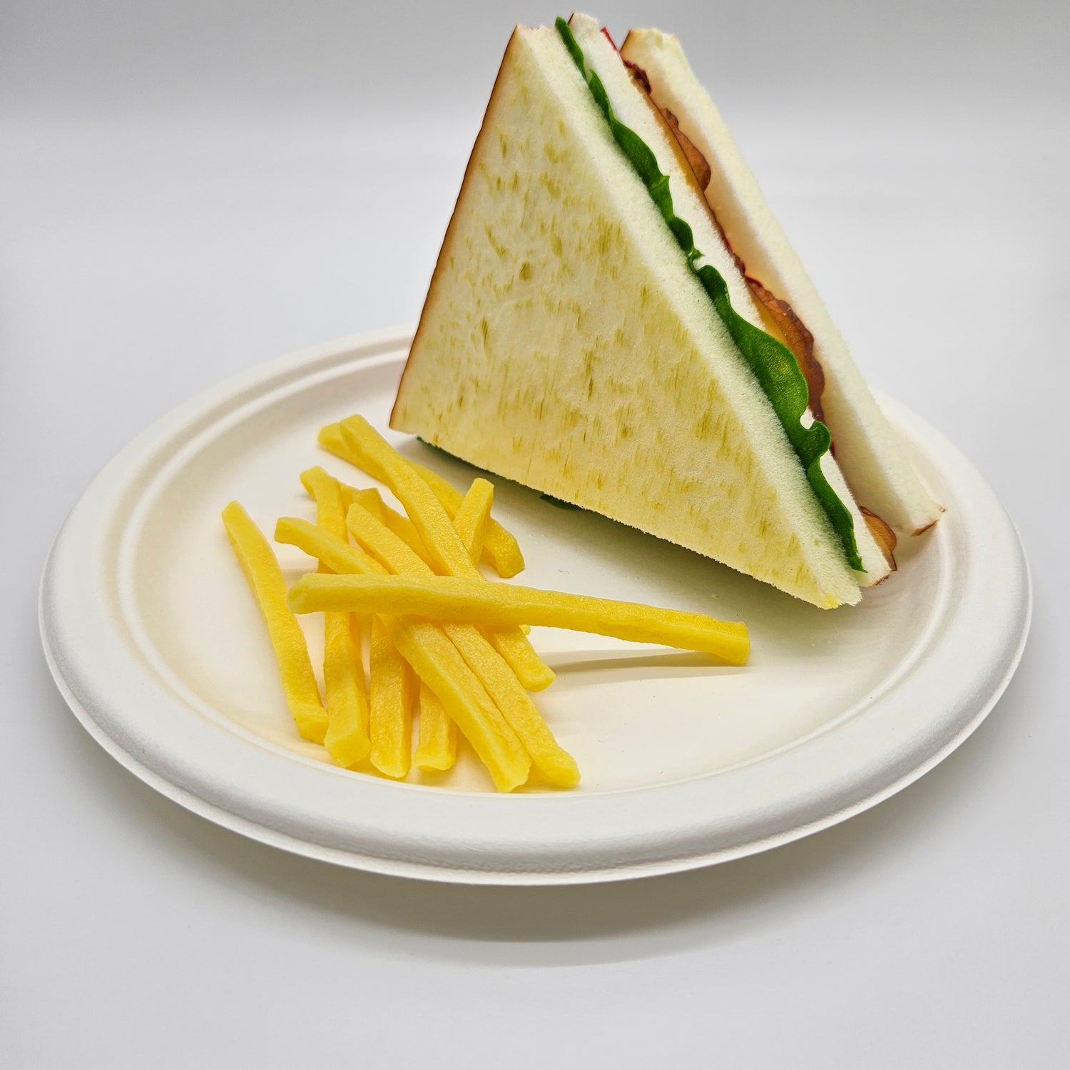 Plate Round, 9 inch - Disposable & Compostable, Eco-Friendly Dining Essential