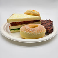 Plate Round, 10 inch - Disposable & Compostable, Eco-Friendly Dinnerware