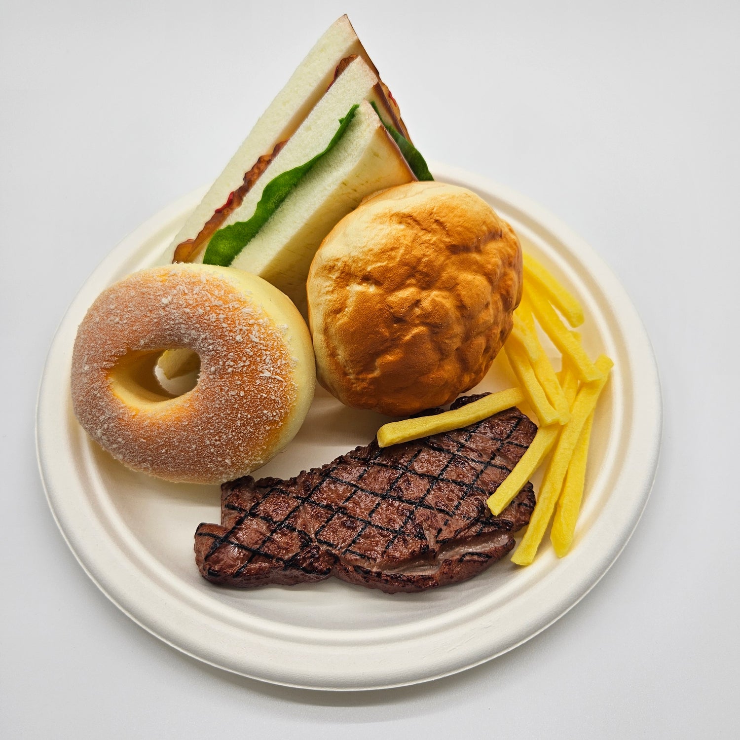 Plate Round, 10 inch - Disposable & Compostable, Eco-Friendly Dinnerware