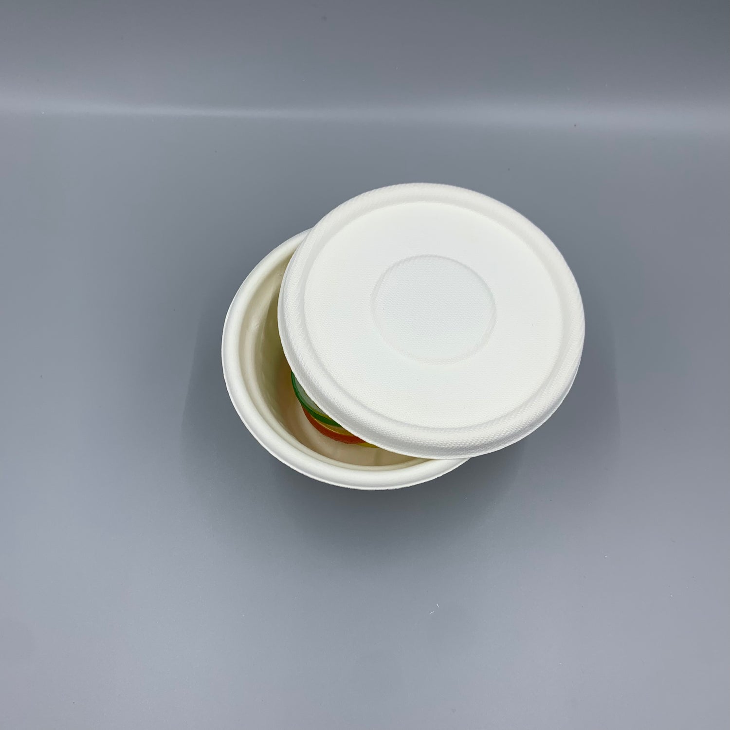 Bowl 13.5 oz (400ml) with Lid - Disposable & Compostable, Medium Capacity Eco-Container
